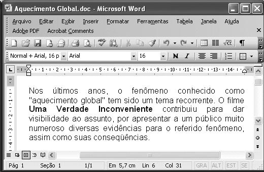 informatica facil: Como digitar e Imprimir no Word